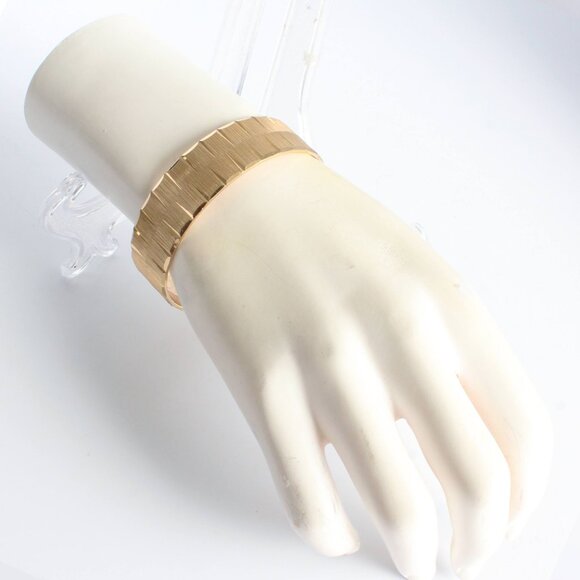 Monet Bangle Bracelets Lot of 2 Vintage Retro 80s - Picture 7 of 12